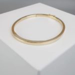 14 karaat geel gouden slavenarmband