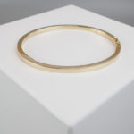 14 karaat geel gouden slavenarmband
