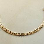 Occasion 14 karaat geel gouden armband