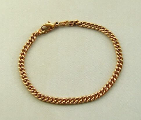 rosé gouden armband