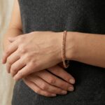Rosé gouden armband