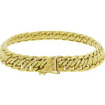 14 karaat geel gouden occasion armband