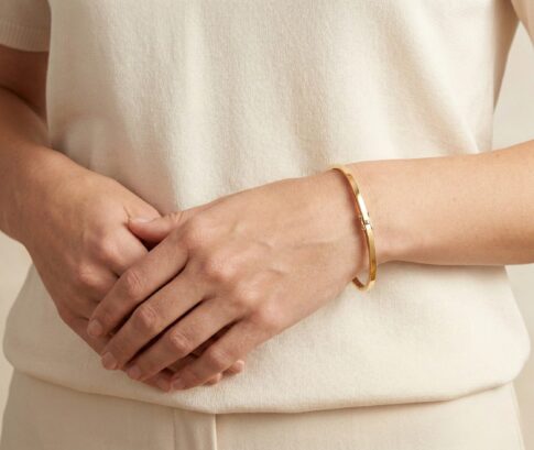 Gouden slavenarmband Atelier Christian