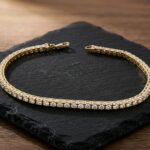 Christian gouden armband met zirkonia