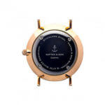Kapten en Son horloge Black Brown Vintage Leather Campus 4251145223571