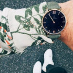 Kapten en Son horloge Black Olive Canvas Campus 4251145223762