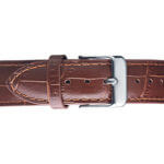 Kapten en Son horloge Silver Brown Croco Leather Campus 4251145212568