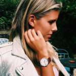 Kapten en Son horloge Silver Brown Croco Leather Campus 4251145212568