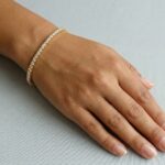 Christian gouden armband met zirkonia