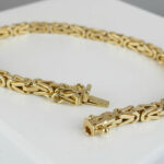 14 karaat Christian gouden koningsschakel armband