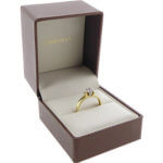 14 karaat bicolor zirkonia ring