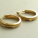 14 karaat gouden creolen