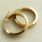 14 karaat gouden creolen