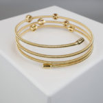 18 karaat armband met amethist, citrien en peridot