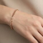 14 karaat rose gouden armband