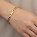 Christian gouden schakelarmband