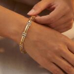 Christian gouden schakelarmband