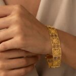 21 karaat gouden filigrain armband