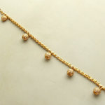 Christian 22 karaat gouden armband met zirkonia