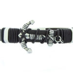 Christian Crossbow Black Bracelet