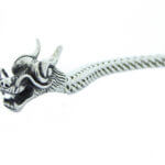 Christian Dragon Bracelet Steel