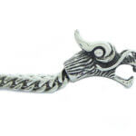 Christian Dragon Bracelet Steel