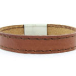 Christian Leather Brown Bracelet