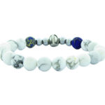 Christian White Beads Bracelet