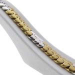 Christian bicolor schakelarmband