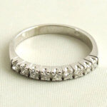 Christian wit gouden diamanten ring