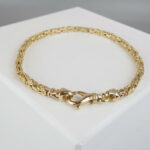 Geel gouden koning armband