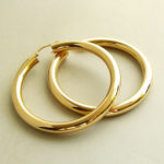 Gouden Christian creolen