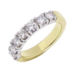 Gouden ring met briljanten