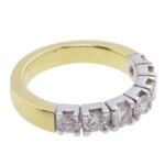 Gouden ring met briljanten