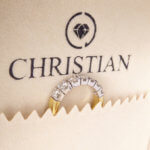 Gouden ring met briljanten