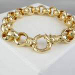 18 karaat jasseron armband