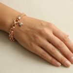 Rose gouden armband met ster