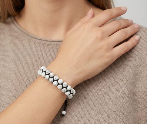 Christian White Beads