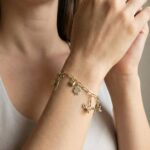 14 karaat closed forever armband