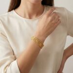 21 karaat gouden filigrain armband
