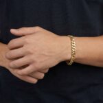 Christian geel gouden schakelarmband