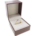 18 karaat bicolor ring met diamant