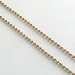 Gouden balletjes collier