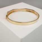14 karaat geel gouden zirkonia armband