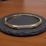 Geel gouden zirkonia armband