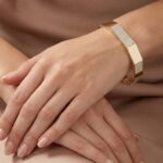 Gouden 14 karaat zirkonia armband