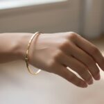 14 karaat gouden Christian slavenarmband