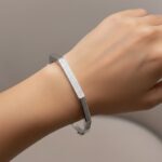 14 karaat wit gouden armband