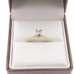 Gouden ring met Christian zirkonia