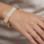 Gouden 14 karaat zirkonia armband